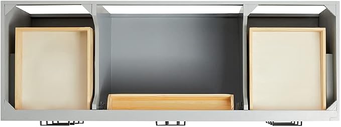ARIEL Bathroom Vanity 61" Grey - Image 9