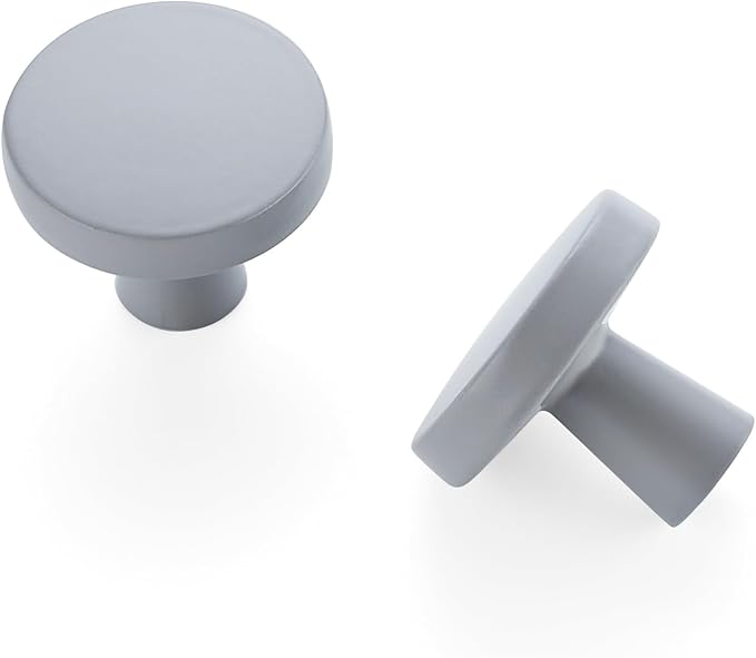 Ravinte 10 Pack Drawer Pulls 1-1/4 Inch Kitchen Cabinet Knobs Solid Round - Image 9
