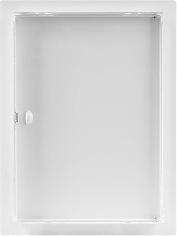 10 x 14 Inch White Rectangular Metal Plumbing Access Panel - Image 9