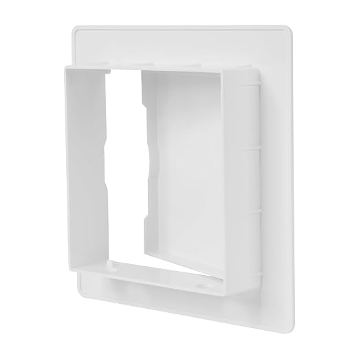 Repa Market 4 x 4 Access Panel for Drywall and Ceiling – White ABS Plastic Door - Image 9