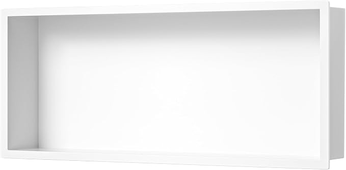 Stainless Steel Shower Niche 30" X 12" White No Tile Needed Niche Shower - Image 8