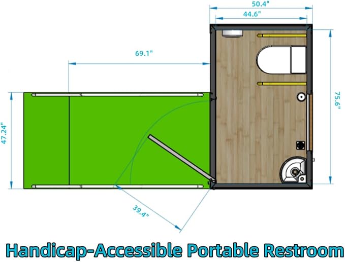Outdoor Portable Restroom, Mobile Toilet - Image 8
