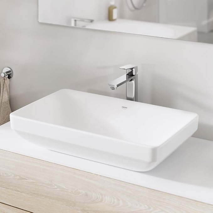 Grohe 1019200000 Cubeo Single Hole Single Handle M-Size Bathroom Faucet - Image 7