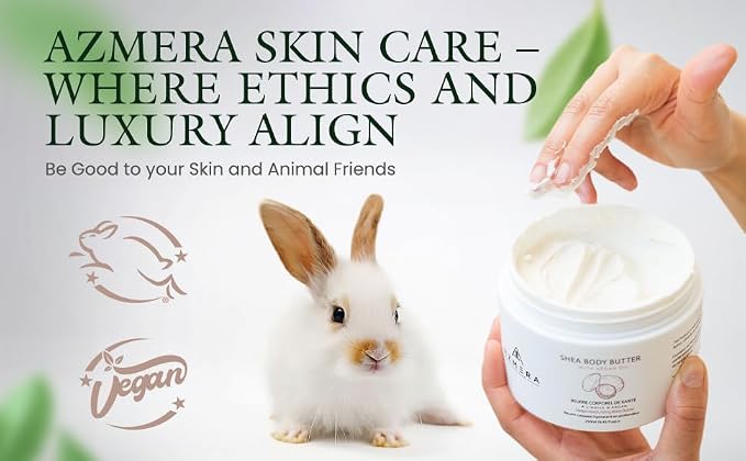 AZMERA Handcrafted Whipped Shea Body Butter – Unscented Moisturizer - Image 9