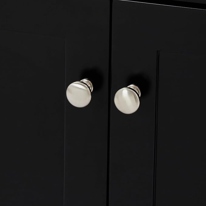 ARIEL Hamlet 67" Black Double Vanity, 1.5" Edge Italian Carrara Marble - Image 10