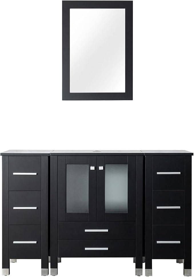LUCKWIND 48" Bathroom Vanity Sink Combo, 24-inch Main Cabniet - Image 7