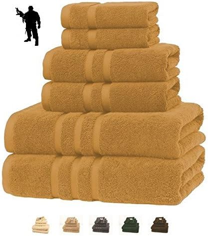 Veteran Textile LLC- 6 Pieces by VETERANTEXTILETOWELS