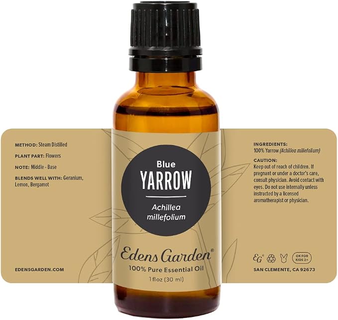 Edens Garden Yarrow- Blue Essential Oil- 100% Pure Premium Grade, Therapeutic - Image 8