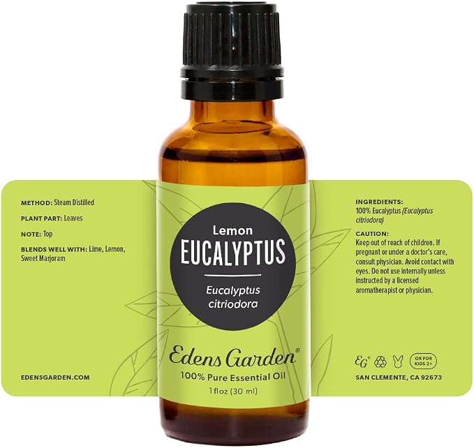 Lemon Eucalyptus 100% Pure Therapeutic Grade Essential Oil - 30 ml - Image 9