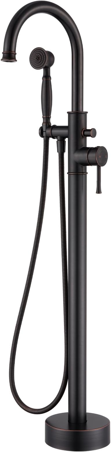 Free Standing Tub Faucet, Wintap Classic Freestanding Bathtub Faucet - Image 9