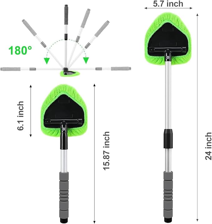 XINDELL 24-inch Windshield Cleaner Tool – Upgrade Large Head Car - Image 9
