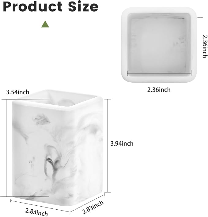 Luxspire Toothbrush Holders 2 Pack, Fast Drying Toothbrush Holders - Image 8