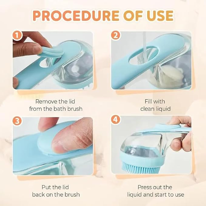 2026 New Pet Bath Brush, Dog Scrubber - Image 6