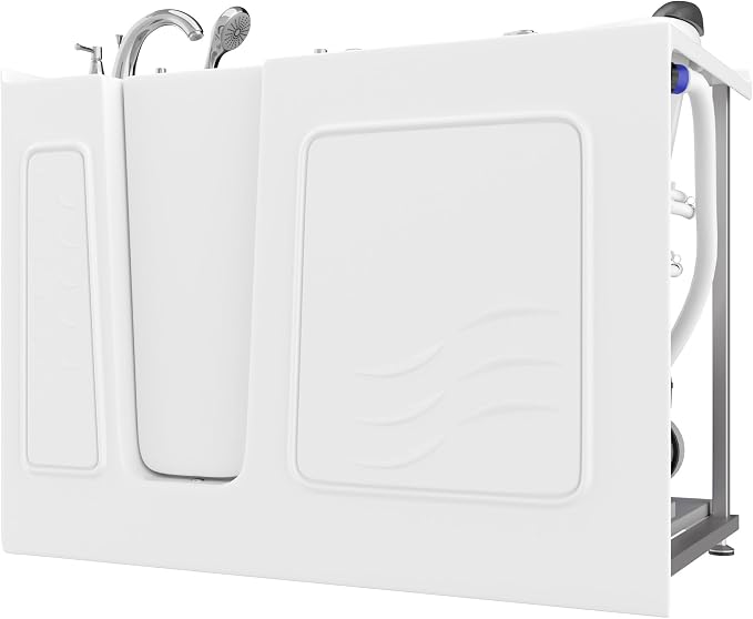 ANZZI Left Drain Walk-In Bathtub - Image 9