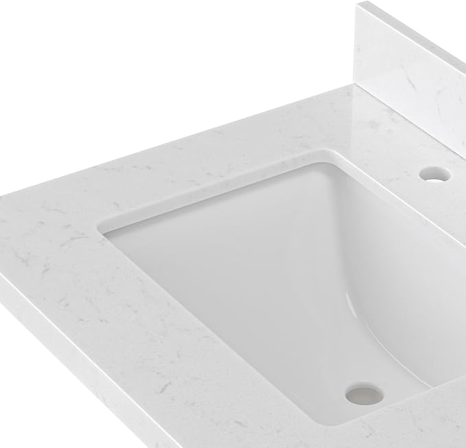 ARIEL Cambridge 36 Inch Single Rectangular Sink Bathroom Vanity - Image 13