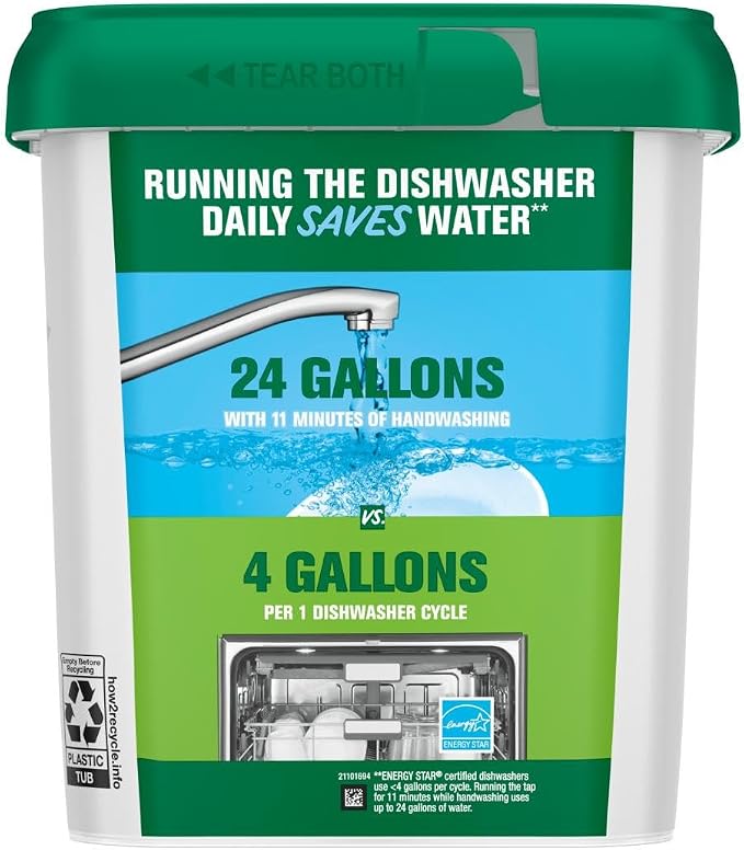 Cascade Free & Clear Dishwasher Pods, Dishwasher Detergent, Dish Detergent Soap - Image 11