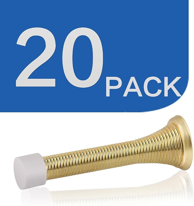 HOMOTEK 20 Pack Spring Door Stopper - Image 7