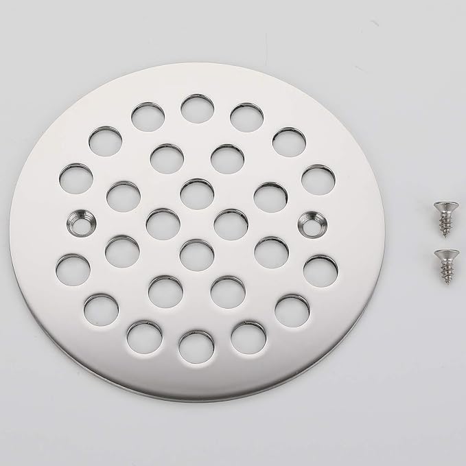 4-1/4Inch Screw-in Shower Strainer Drain Cover Replacement Floor Strainer Floor - Image 6