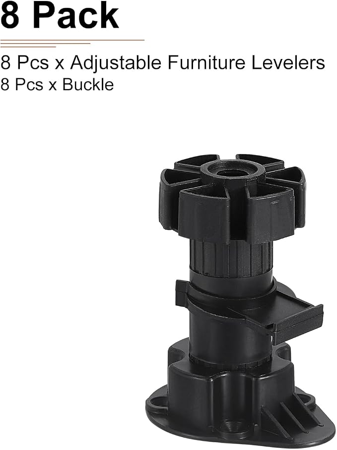 80x46mm Adjustable Leveling Feet - Image 6