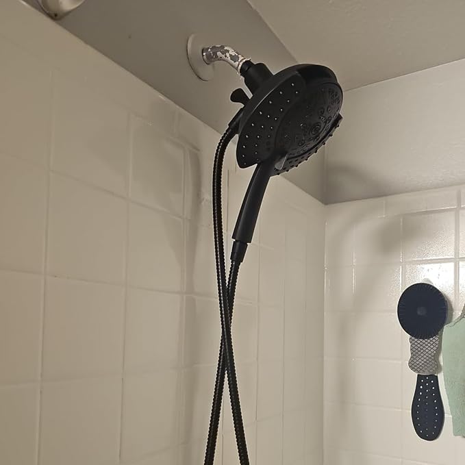 71-Inch Black Metal Shower Hose - Image 7