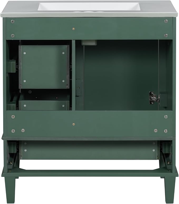 Bathroom Vanity Cabinet Sink 30”, Single Sink Top Combo Set - Image 8