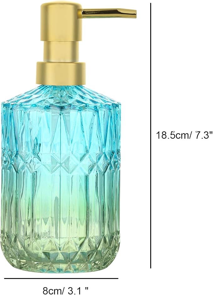Soap Dispenser with Pump, Refillable Liquid Hand Soap Dish Soap Dispensers - Image 7