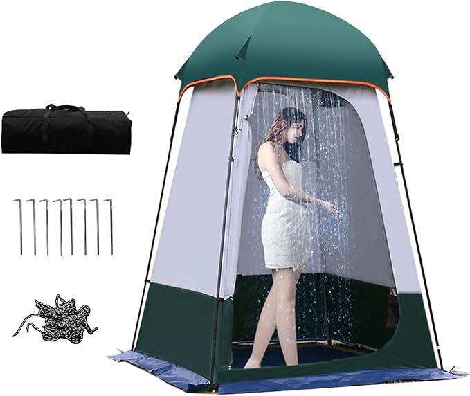 Camping Tent Shower Tent, Outdoor Changing - Image 9