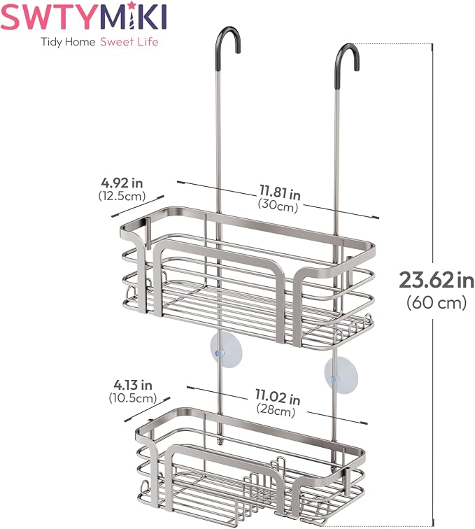 SWTYMIKI Shower Caddy Hanging Organizer - Image 8