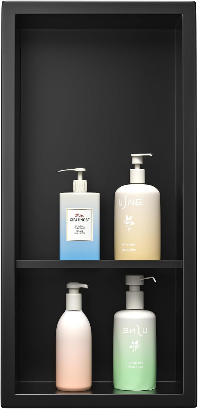 Stainless Steel Shower Niche 8"×18" - Image 7