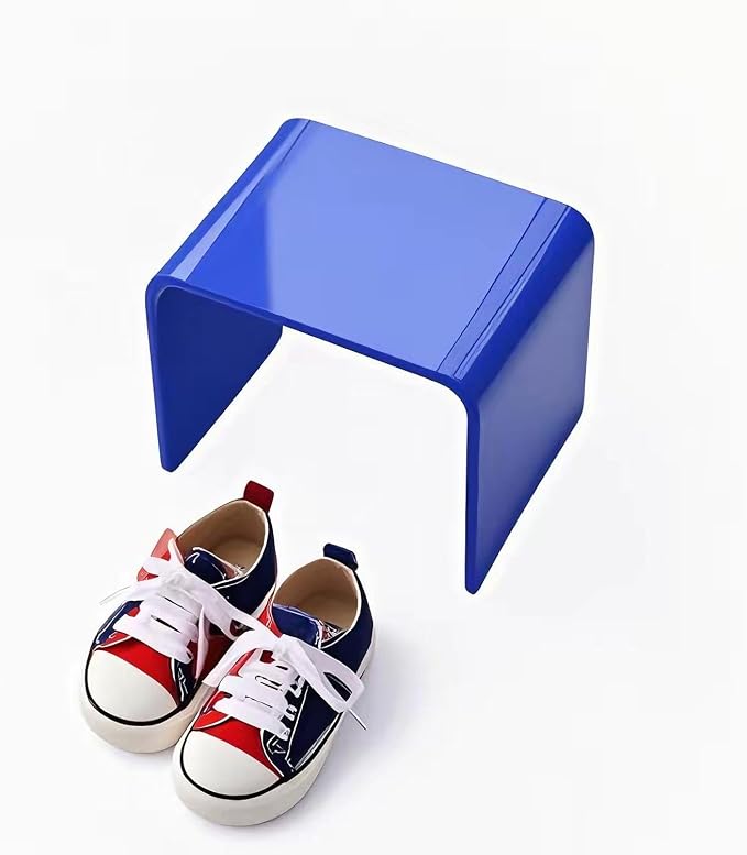 Acrylic 13" W Small Kids' Step Stool, Plant Stand, Seating and Placing Items - Image 5