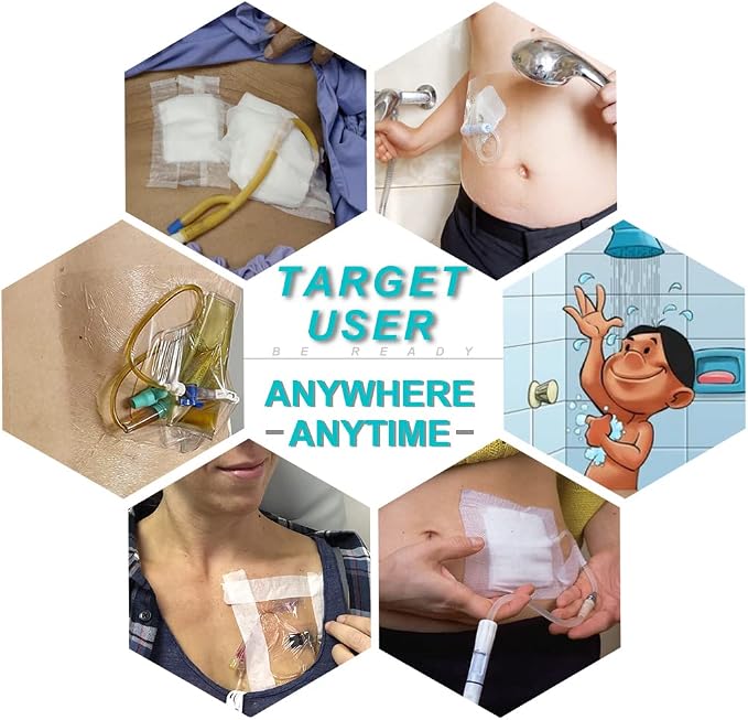 Waterproof Shower Protector Bandage 9x9 inch - Image 7