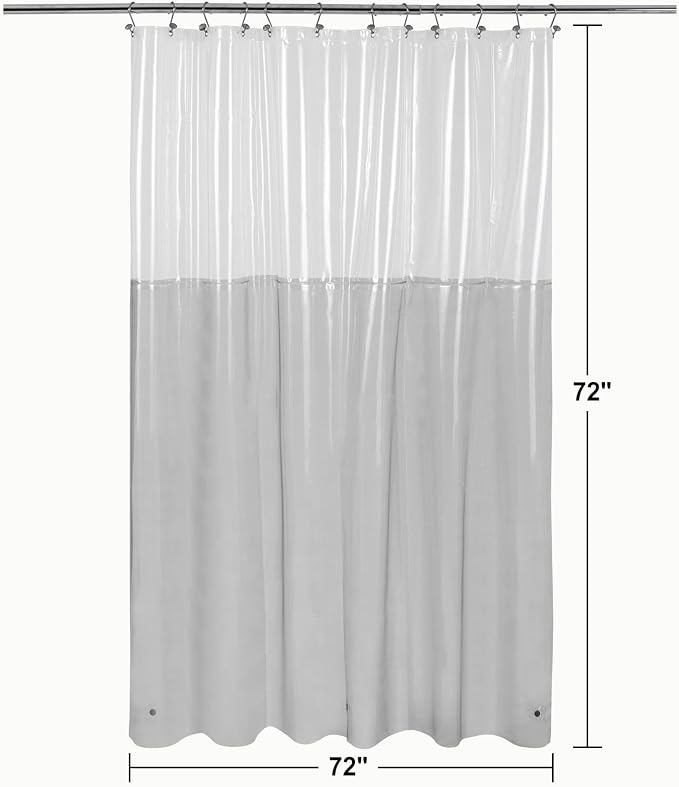 Shower Curtain Liner with 3 Magnets - Image 7