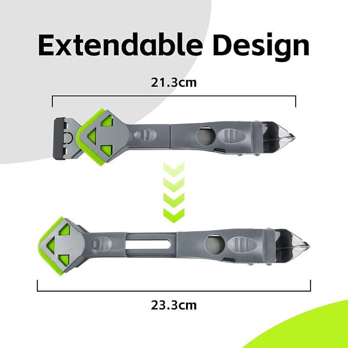 7 in 1 Upgraded Silicone Caulking Tool Kit; Multifunctional Caulk Removal Tools - Image 8