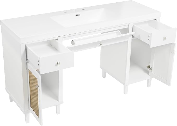 60 Inch Single Bathroom Vanity - Image 9