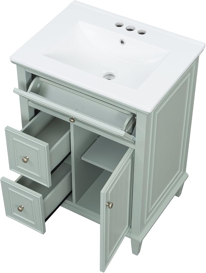 Linique 24" Bathroom Vanity - Image 9