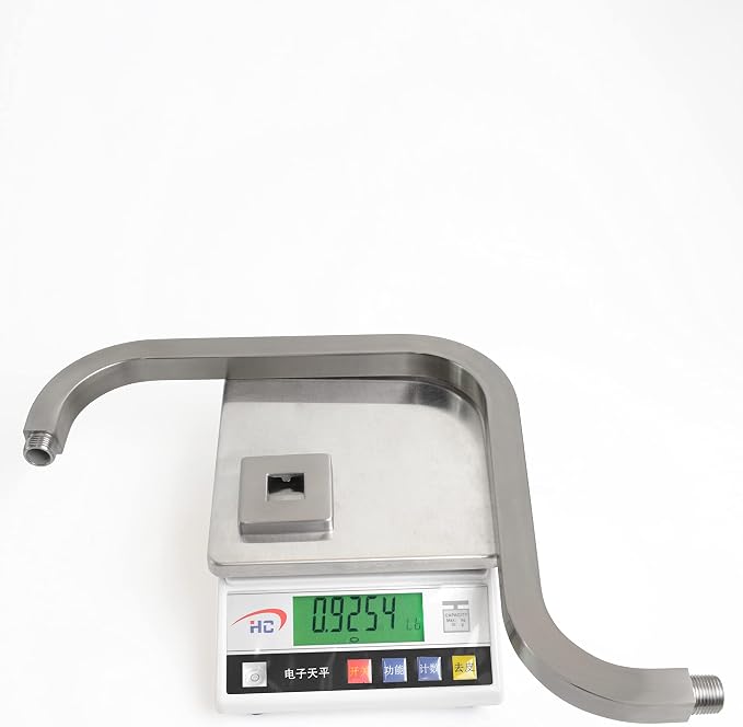 PHASAT S Shaped Square Shower Arm - Image 6