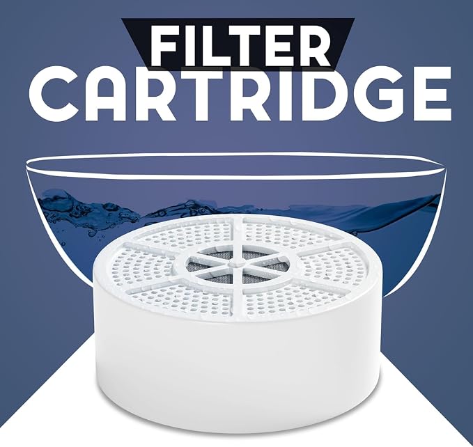 Vxcellent Bath Water Filter Cartridge.Bathtub Filter Replacement, Filter - Image 7
