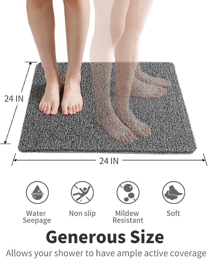 Non Slip Shower Mat, Comfortable Bath mat - Image 6