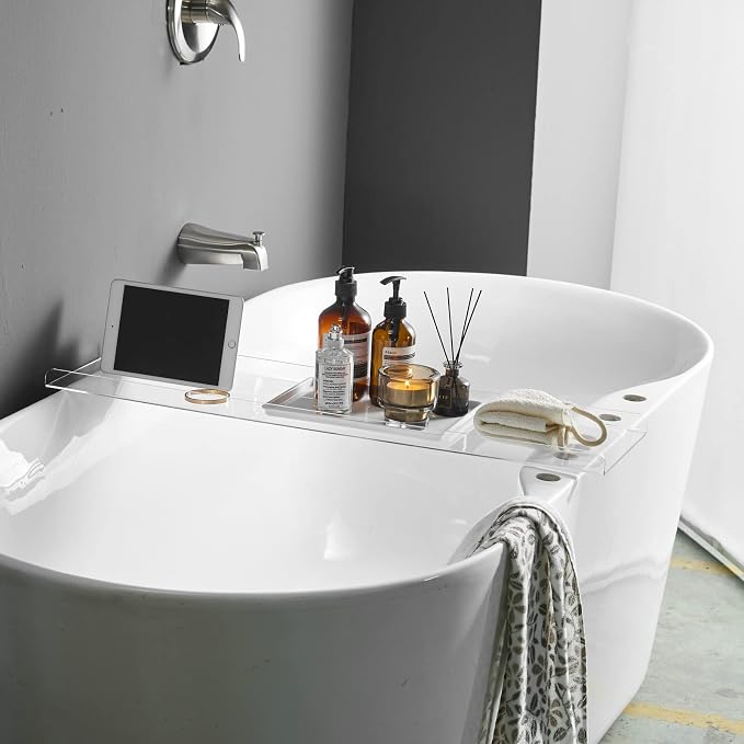 Bathtub Tray Over Bathtub Racks Bath Caddy - Image 7
