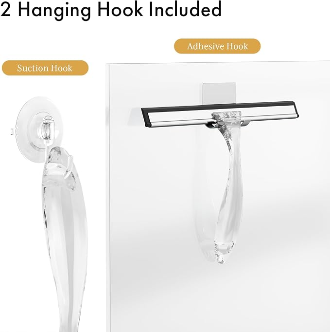 AmazerBath Shower Squeegee for Glass Doors, All-Purpose Squeegee - Image 7