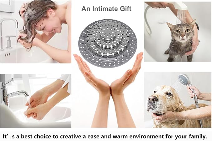 Bathtub Drain Hair Catcher,Bathtub Protector Suitable - Image 6