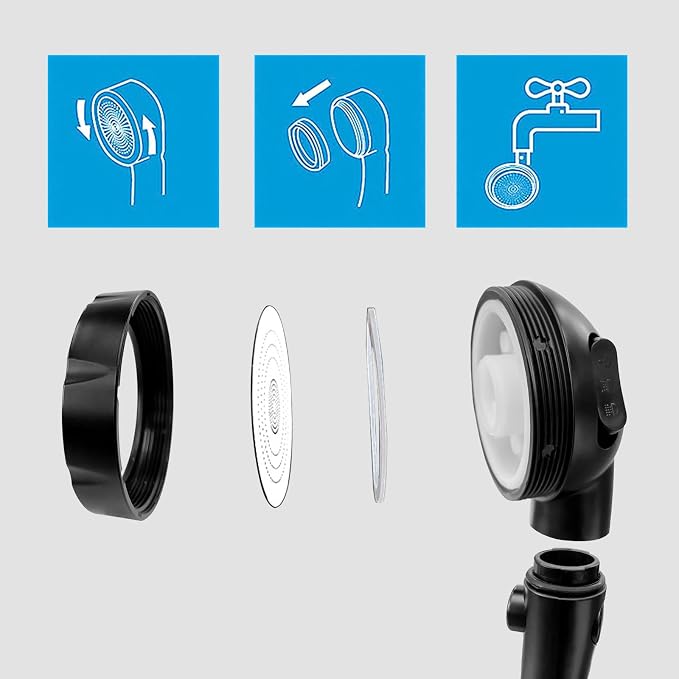 KAIYING Drill-Free High Pressure Handheld Shower Head - Image 6