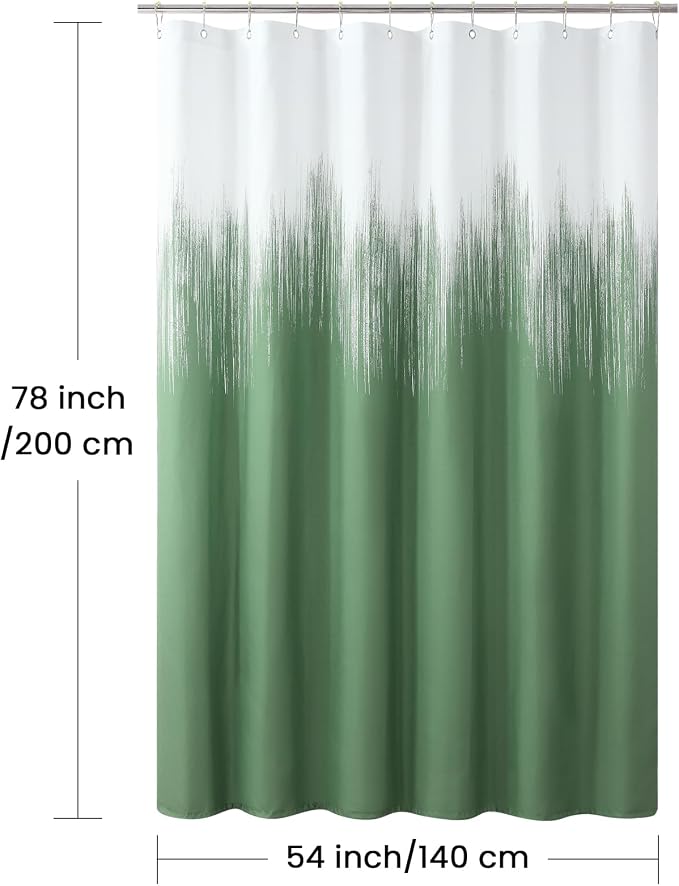 54x78 Inch Stall Shower Curtain, Modern Decorative Bathroom Curtains - Image 6