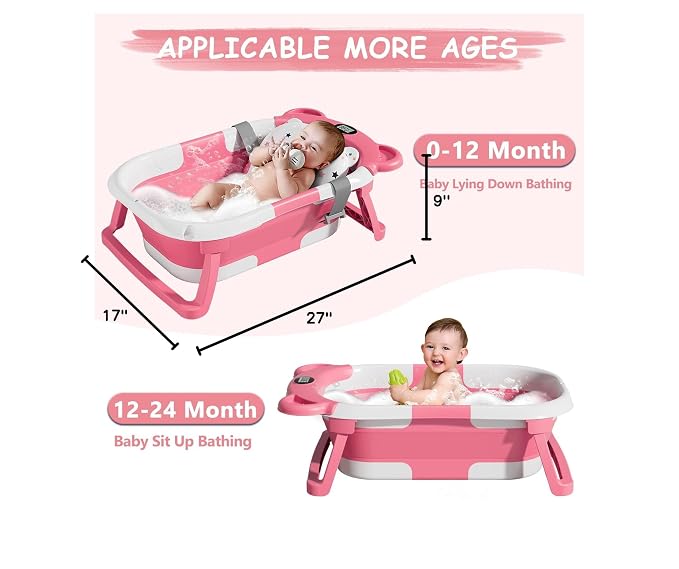 MoreFeel Collapsible Baby Bathtub - Image 8