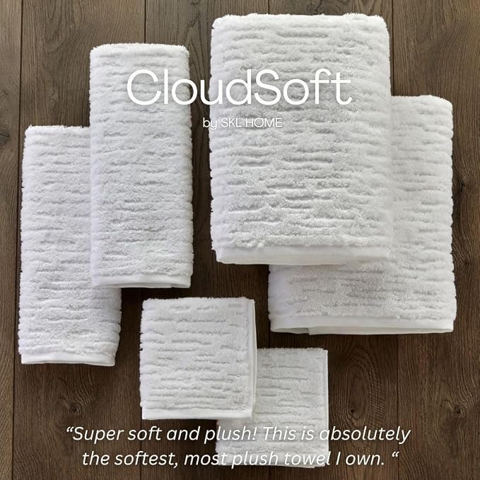 SKL Home CloudSoft Cotton Luxury Bath Towel - Image 8