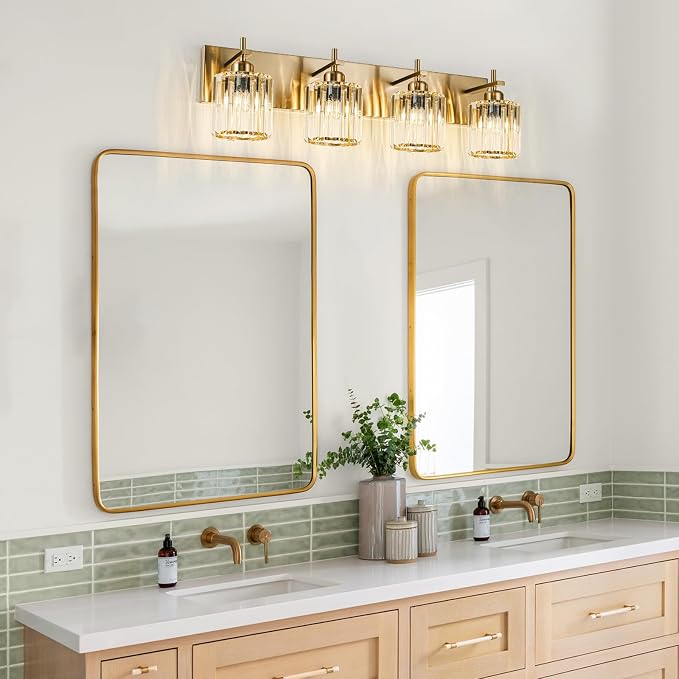 Modern Crystal Bathroom Vanity Lights, Crystal Wall Lighting - Image 8