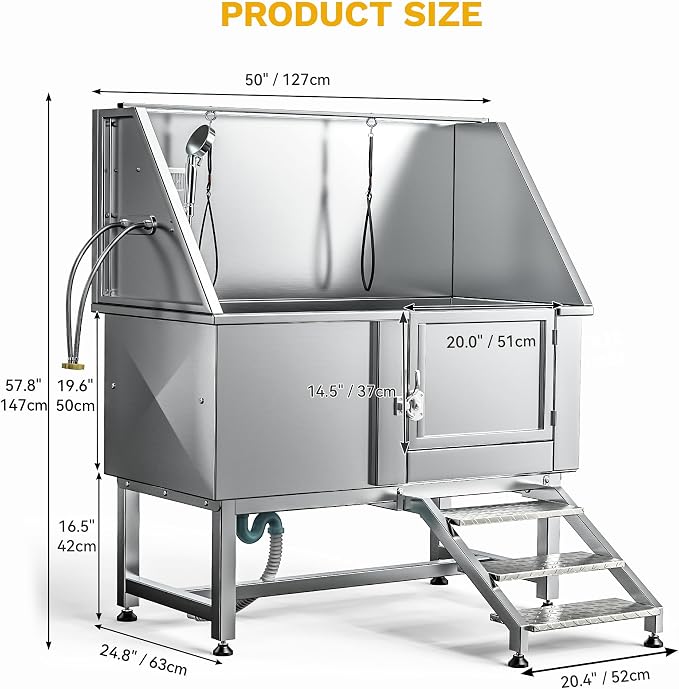 DWVO Professional Pet Dog Bathing Station - Image 8