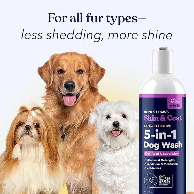 Honest Paws Dog Shampoo and Conditioner - Image 9
