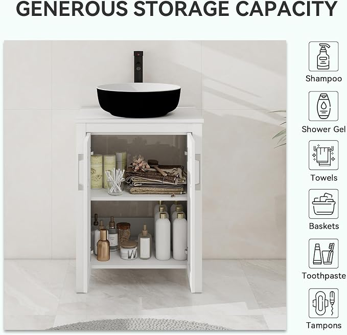 YOURLITE Bathroom Vanity with Sink - Image 7
