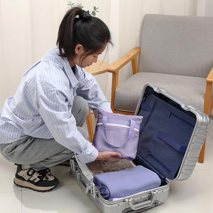 Mesh Shower Caddy Portable Shower Bag - Image 6